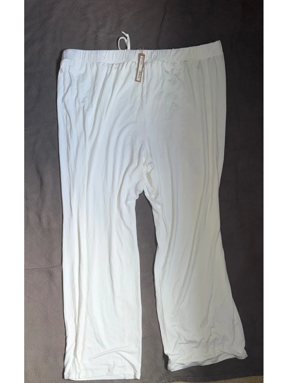 Skims Sleep Long Sleep Set Pants in Snow, Size 3X